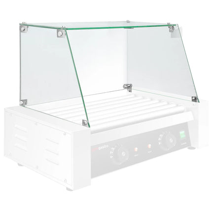 GGM Gastro Glass Showcase for Sausage Grill - 460x325x250mm - Glass - for HDGJ7N - HDGJ7N