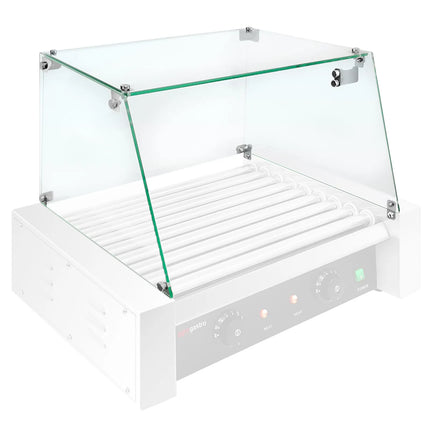 GGM Gastro Glass Showcase for Sausage Grill - 460x400x250mm - Glass - for HDGJ9N - HDGJ9N