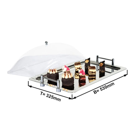 GGM Gastro GN 1/1 Gastronorm Tray - Stainless Steel - 530x325mm