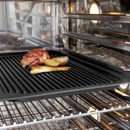 GGM Gastro Grill Plate for Commercial Combi Oven - 530x325x20mm - GN 1/1 - Aluminium die-cast, non-stick