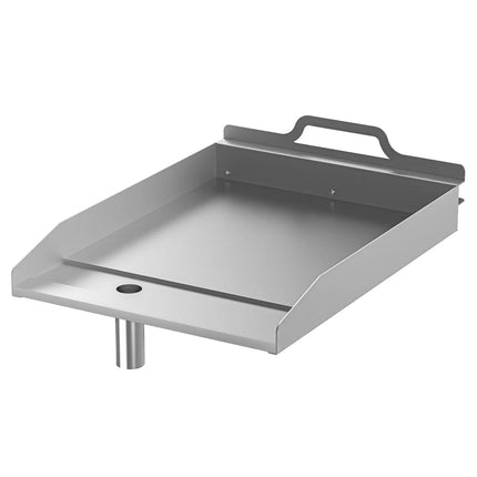 GGM Gastro Grill Plate for Gas Water Barbecue - 395x555x220mm - Cast Iron with Teflon coating - for GWGK80 & GWGK120
