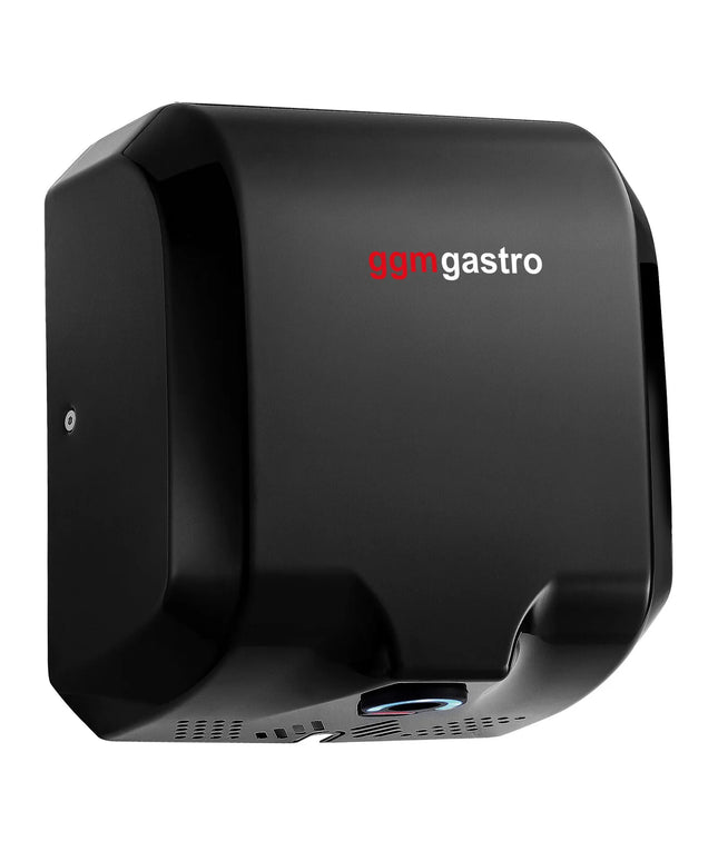 GGM Gastro Hand Dryer with Sensor - Matt Black Stainless Steel