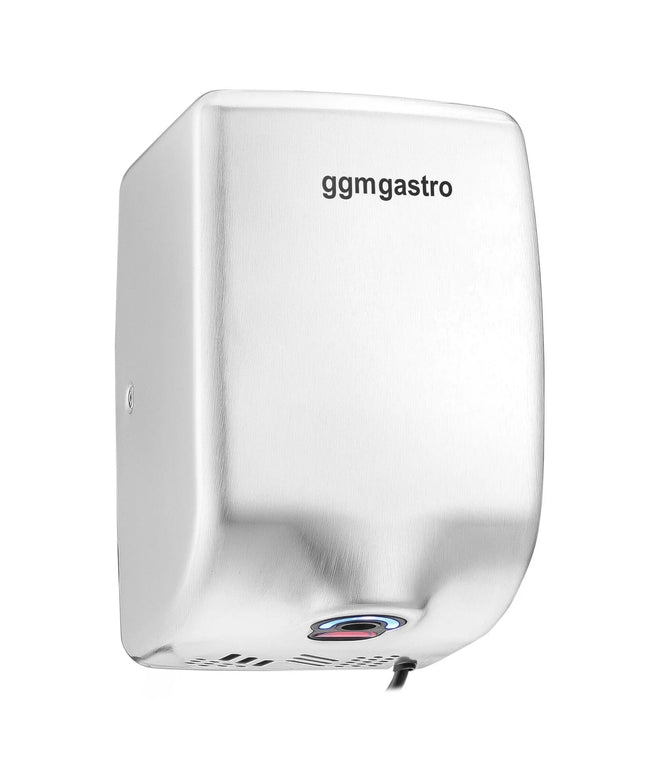 GGM Gastro Hand Dryer with Sensor - Matt Black Stainless Steel