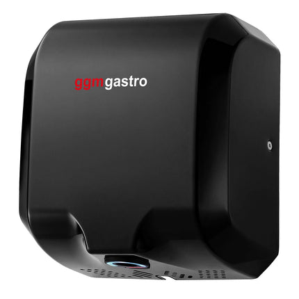 GGM Gastro Hand Dryer with Sensor - Matt Black Stainless Steel