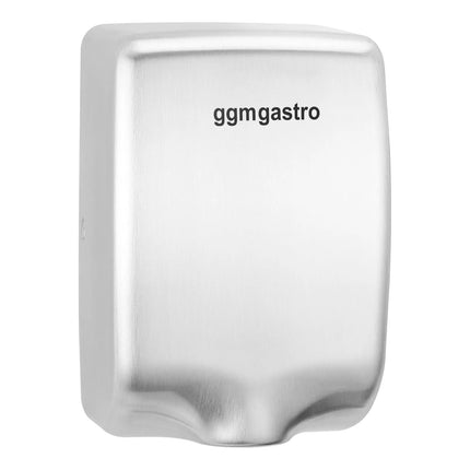 GGM Gastro Hand Dryer with Sensor - Matt Black Stainless Steel