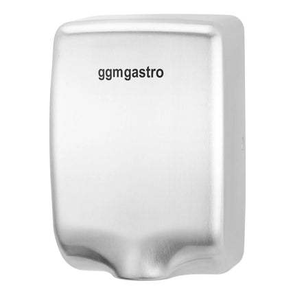 GGM Gastro Hand Dryer with Sensor - Matt Black Stainless Steel
