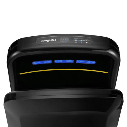 GGM Gastro Hand Dryer with Sensor & UV Light - Black
