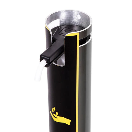GGM Gastro Hand Sanitiser Station - 1400ml - Aluminium - Aluminium - freestanding, foot‑operated