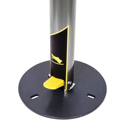 GGM Gastro Hand Sanitiser Station - 1400ml - Aluminium - Aluminium - freestanding, foot‑operated