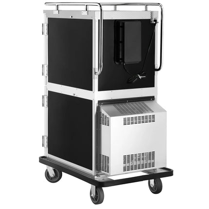 GGM Gastro Heated and Chilled Banquet Trolley – 2 x 158 Litres – for 12 x GN 2/1