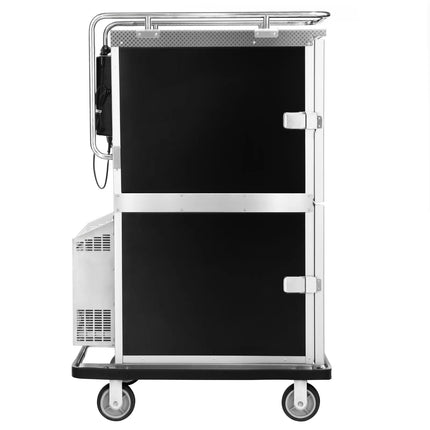 GGM Gastro Heated and Chilled Banquet Trolley – 2 x 158 Litres – for 12 x GN 2/1