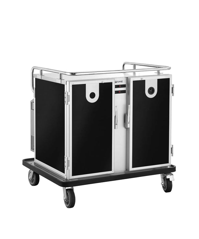 GGM Gastro Heated and Chilled Banquet Trolley – 2 x 208 Litres – for 16 x GN 1/1