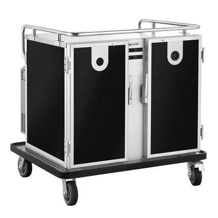GGM Gastro Heated and Chilled Banquet Trolley – 2 x 208 Litres – for 16 x GN 1/1