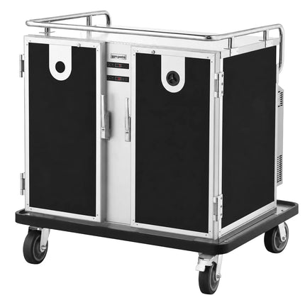 GGM Gastro Heated and Chilled Banquet Trolley – 2 x 208 Litres – for 16 x GN 1/1