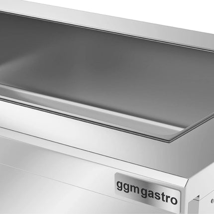GGM Gastro Heated Bain Marie Counter COPENHAGEN - 1240mm - with Bain Marie Well - for 3x GN 1/1