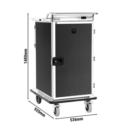 GGM Gastro Heated Banquet Trolley - 12x GN 1/1