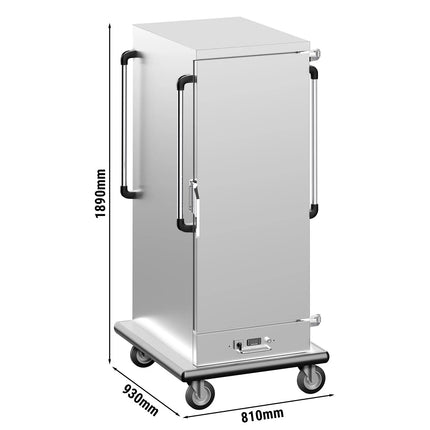 GGM Gastro Heated Banquet Trolley -18x GN 2/1 or 36x GN 1/1 - Digital Control