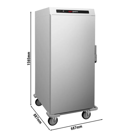 GGM Gastro Heated Banquet Trolley PREMIUM -10x GN 2/1 or 20x GN 1/1 - Digital Control