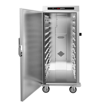 GGM Gastro Heated Banquet Trolley PREMIUM -10x GN 2/1 or 20x GN 1/1 - Digital Control