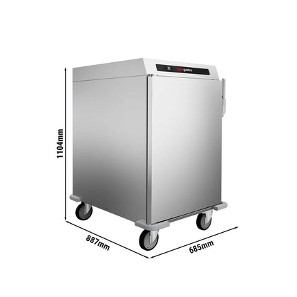 GGM Gastro Heated Banquet Trolley PREMIUM - 6x GN 2/1 or 12x GN 1/1 - Digital Control