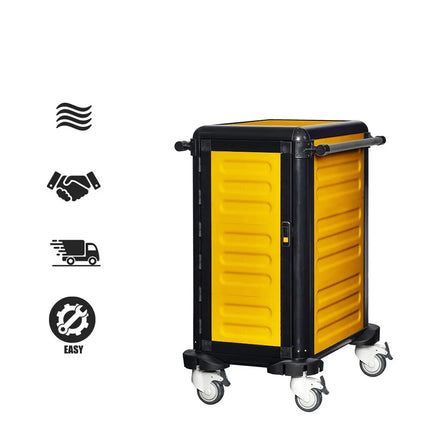 GGM Gastro Heated Banqueting Trolley - heated - 14x GN 1/1