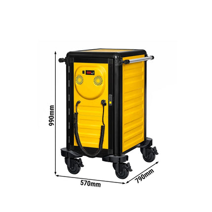 GGM Gastro Heated Banqueting Trolley - heated - 14x GN 1/1