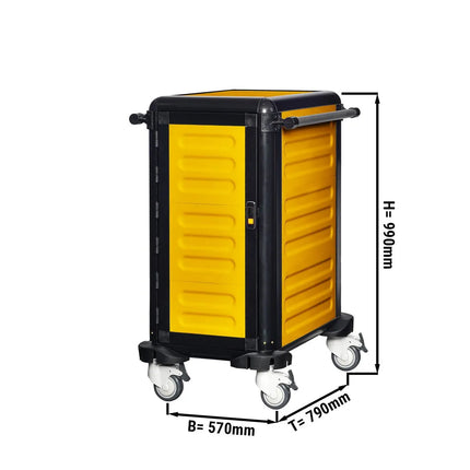 GGM Gastro Heated Banqueting Trolley - heated - 14x GN 1/1