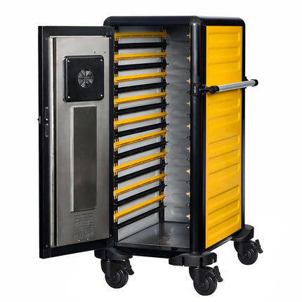 GGM Gastro Heated Banqueting Trolley - heated - 19x GN 1/1