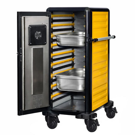 GGM Gastro Heated Banqueting Trolley - heated - 19x GN 1/1