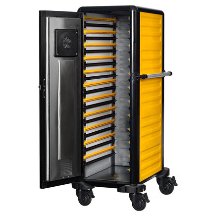 GGM Gastro Heated Banqueting Trolley - heated - 24x GN 1/1