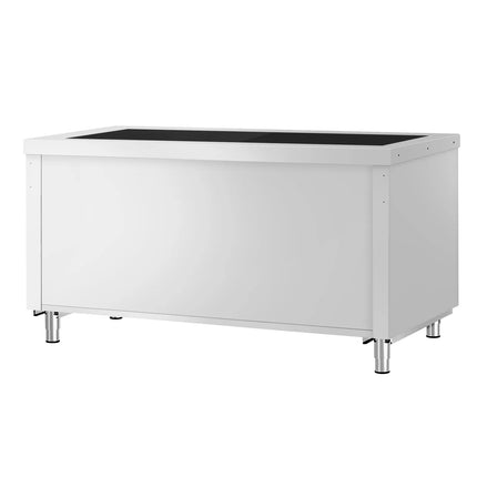 GGM Gastro Heated Servery Counter COPENHAGEN - 1560mm - with Hot Plate