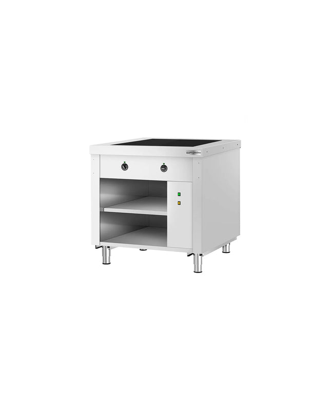 GGM Gastro Heated Servery Counter COPENHAGEN - 910mm - with Hot Plate