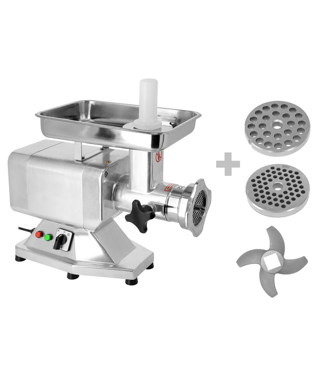 GGM Gastro Heavy Duty Electric Meat Mincer - Size 22 - 220kg/h - 1.1 kW - Mincing Plate 4.5mm
