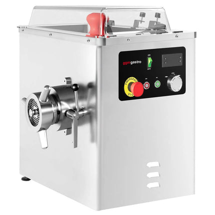 GGM Gastro Heavy Duty Electric Meat Mincer - Size 22 - 250kg/h - 1.5 kW - Mincing Plate 4mm - with Cooling System