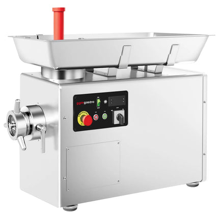 GGM Gastro Heavy Duty Electric Meat Mincer - Size 22 - 250kg/h - 1.5 kW - Mincing Plate 4mm - with Cooling System