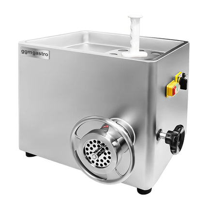 GGM Gastro Heavy Duty Electric Meat Mincer - Size 22 - 350-400kg/h - 800 W - Mincing Plate 4.5mm, 10mm