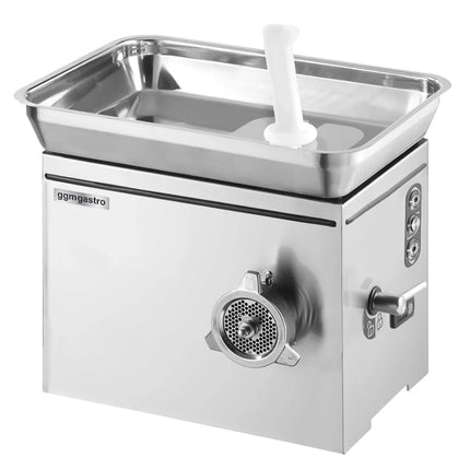 GGM Gastro Heavy Duty Electric Meat Mincer - Size 22 - 350kg/h - 1.1 kW - Mincing Plate 4.5mm - with Cooling System