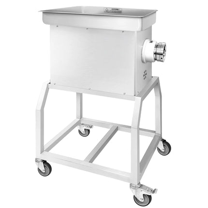GGM Gastro Heavy Duty Electric Meat Mincer - Size 32 - 600kg/h - 3 kW - 236rpm - Mincing Plate 3.5mm - with Castors - with Cooling System