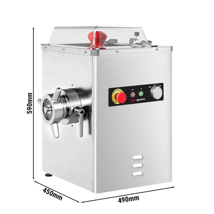 GGM Gastro Heavy Duty Meat Mincer - Size 32 - 500kg/h - 2.2 kW - Mincing Plate 4mm