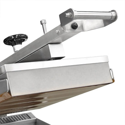 GGM Gastro High-Speed Double Digital Contact Grill / Mobile CERAN® Glass-Ceramic Grill - 12kW - automatic - Digital Display