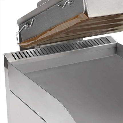 GGM Gastro High-Speed Double Digital Contact Grill / Mobile CERAN® Glass-Ceramic Grill - 12kW - automatic - Digital Display