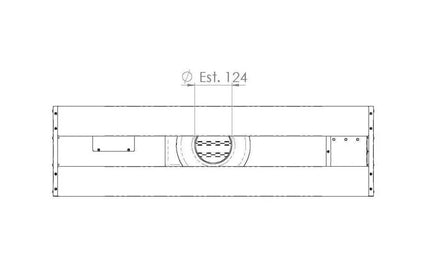 GGM Gastro Hood for Pizza Oven - 990x1230x150mm - Stainless Steel - for PDP66T & PDP66TTC-NB