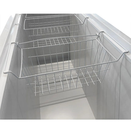 GGM Gastro Hook-in basket for chest freezers - Polycarbonate - 219x538x283mm - White - for TTG449N, TTG466EN, TTG534EN & TTG553N