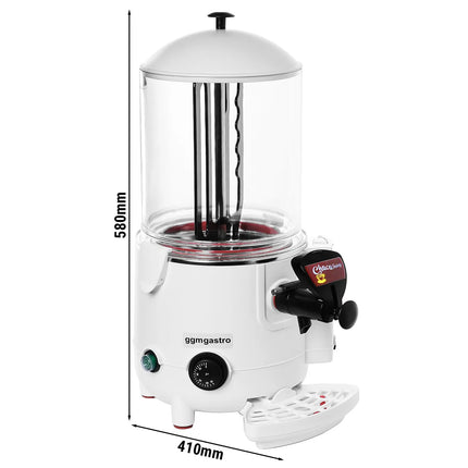 GGM Gastro Hot Chocolate Dispenser - 10L - 1kW - White
