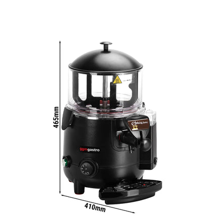GGM Gastro Hot Chocolate Dispenser - 5L - 1kW - Black