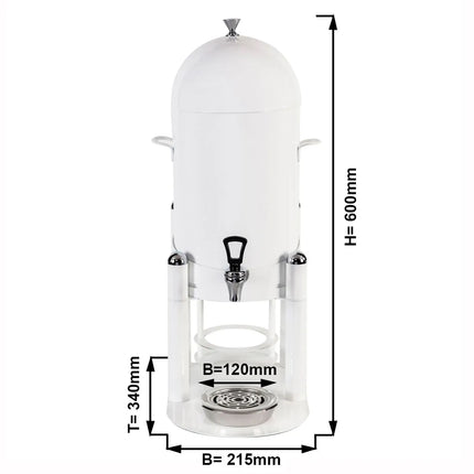 GGM Gastro Hot drinks dispenser - 9L - White