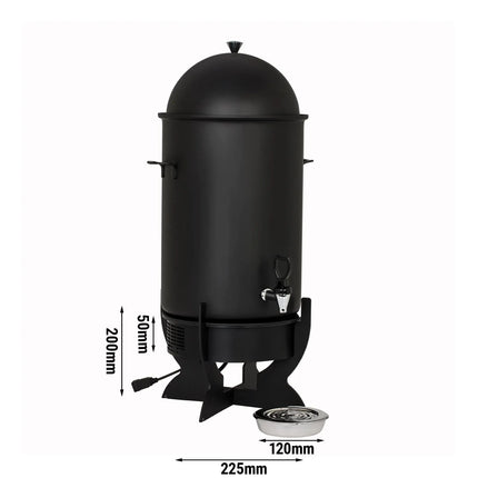 GGM Gastro Hot drinks dispenser - with induction - 5L - 1kW - Black
