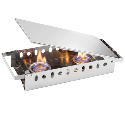 GGM Gastro Hot Plate - 380mm - for 2 Burners