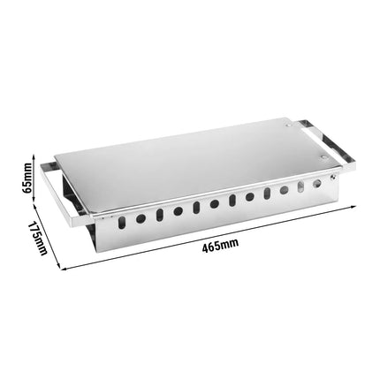 GGM Gastro Hot Plate - Stainless Steel - 465mm - for 3 Burners
