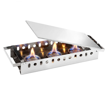 GGM Gastro Hot Plate - Stainless Steel - 465mm - for 3 Burners